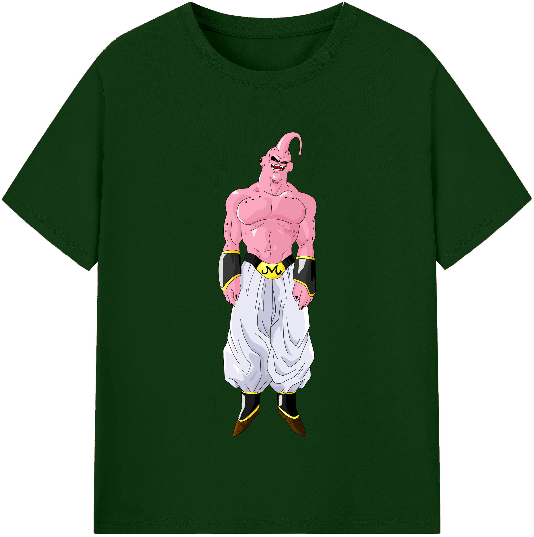 （画像用） ドラゴンボール 魔人ブウ DRAGON BALL Majin Buu 綿100％半袖Tシャツ（フロントプリント）